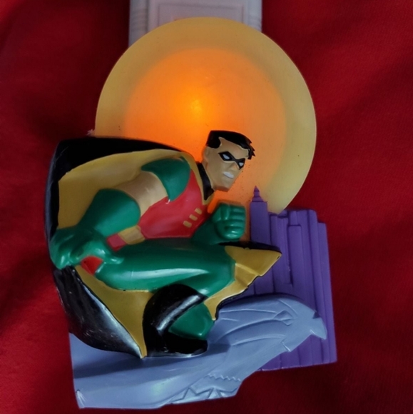 1994 Robin Nite Lite Adventures of Batman - Picture 1 of 3